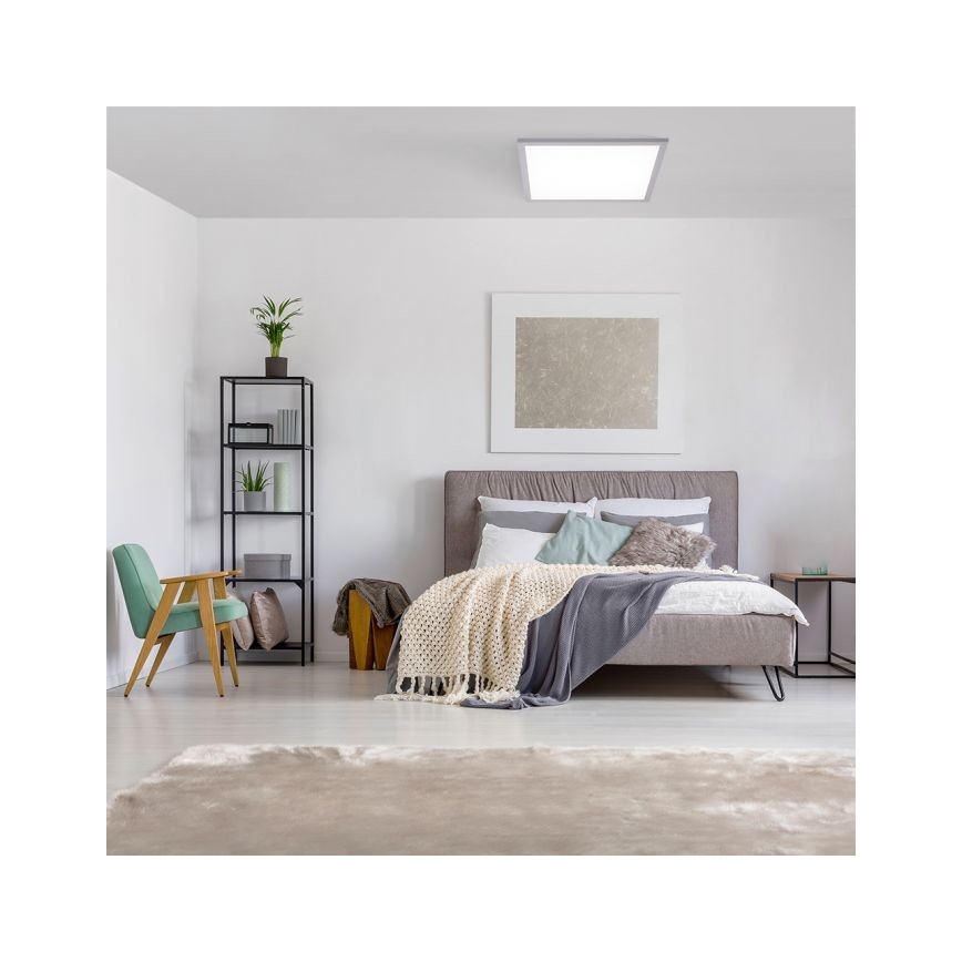 Leuchten Direkt 14754-21- LED Stmívatelné stropní svítidlo FLAT LED/20W/230V 2700K-5000K + dálkové ovládání