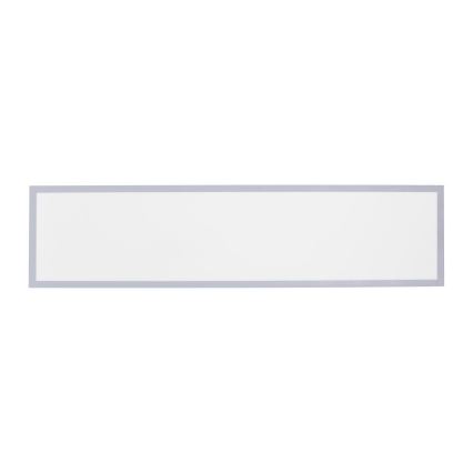 Leuchten Direkt 14757-21 - LED Stmívatelný přisazený panel FLAT LED/36W/230V 2700-5000K stříbrná + dálkové ovládání