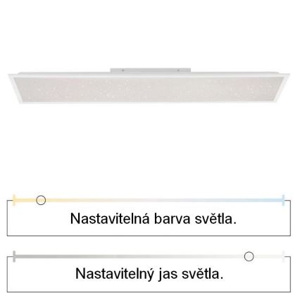 Leuchten Direkt 14762-16 - LED Stmívatelné svítidlo STARRYFLAT LED/36W/230V + dálkové ovládání