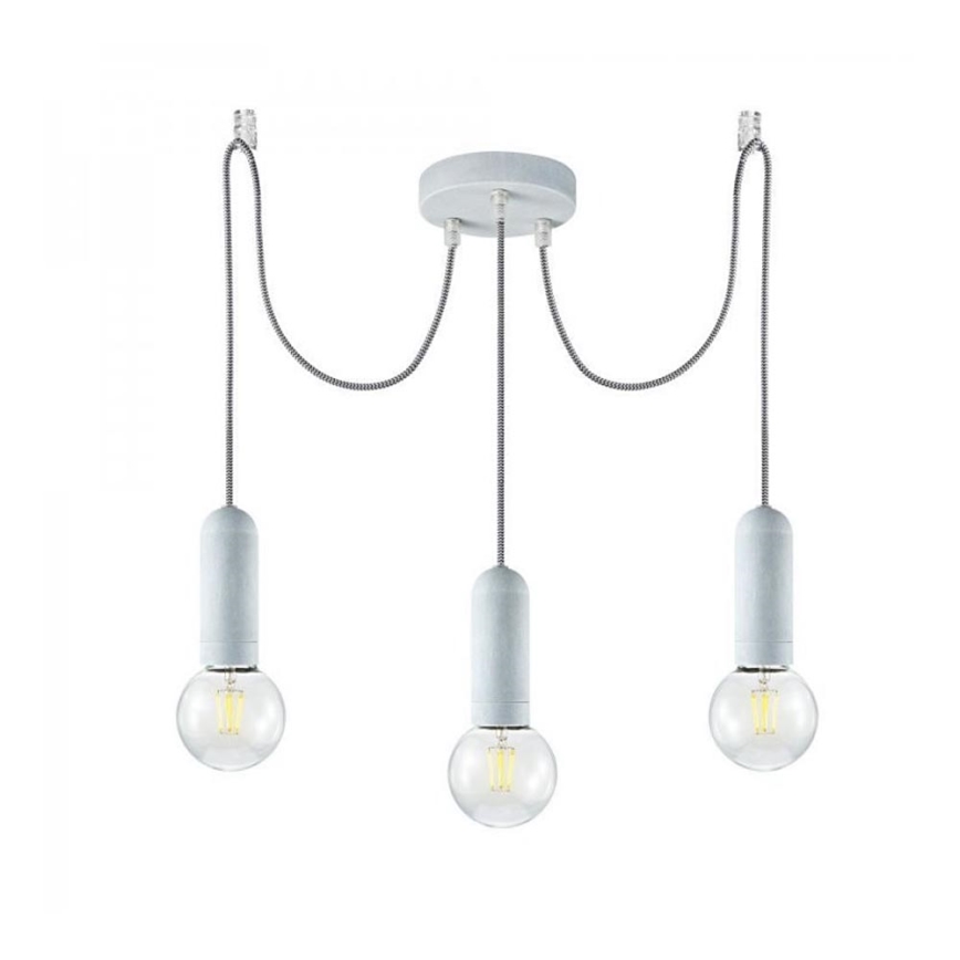 Leuchten Direkt 14776-22 - Lustr na lanku TURN ME 3xE27/60W/230V pavouk