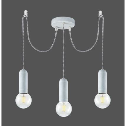 Leuchten Direkt 14776-22 - Lustr na lanku TURN ME 3xE27/60W/230V pavouk