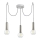 Leuchten Direkt 14776-55 - Lustr na lanku TURN ME 3xE27/60W/230V pavouk