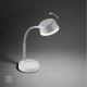 Leuchten Direkt 14825-16 - LED Stolní lampa ENISA 1xLED/3,5W/230V šedá