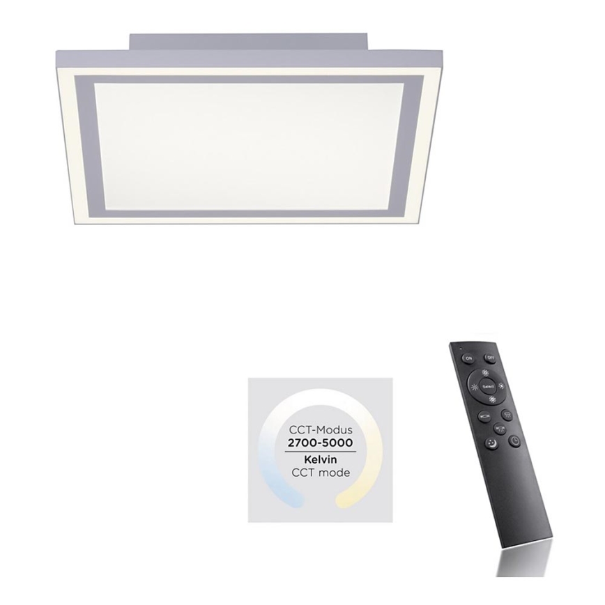 Leuchten Direkt 14850-16 - LED Stmívatelné svítidlo LED/17W/230V + LED/13W + dálkové ovládání