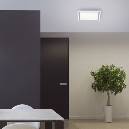 Leuchten Direkt 14850-16 - LED Stmívatelné svítidlo LED/17W/230V + LED/13W + dálkové ovládání