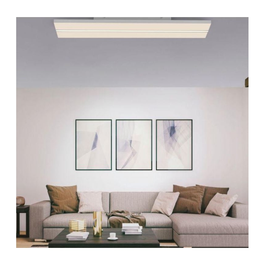 Leuchten Direkt 14854-16 - LED Stmívatelné stropní svítidlo EDGING LED/30W/230V 2700-5000K + dálkové ovládání