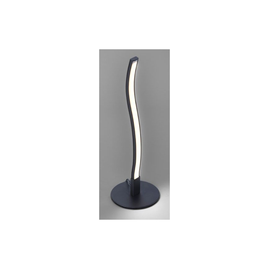 Leuchten Direkt 15128-18 - LED Stolní lampa WAWE LED/3W/230V černá