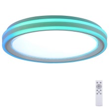 Leuchten Direkt 15154-16 - LED RGB Stmívatelné stropní svítidlo EDGING LED/39W/230V