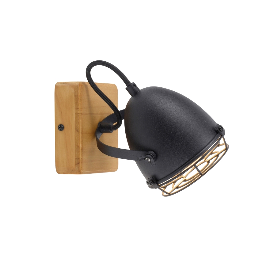 Leuchten Direkt 15171-18 - Nástěnné bodové svítidlo BEETLE 1xE14/10W/230V borovice