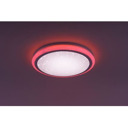 Leuchten Direkt 15220-16 - LED RGB Stmívatelné stropní svítidlo LUISA LED/28W/230V + dálkové ovládání