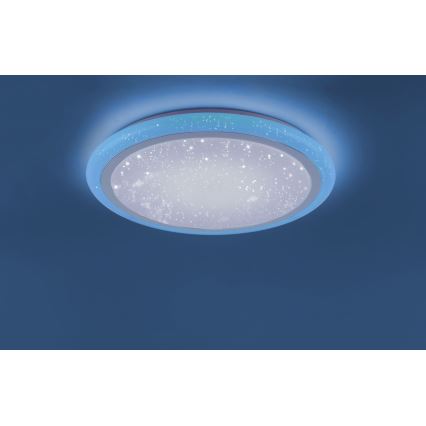 Leuchten Direkt 15230-16 - LED RGB Stmívatelné stropní svítidlo LUISA LED/42W/230V 3000-6400K + dálkové ovládání