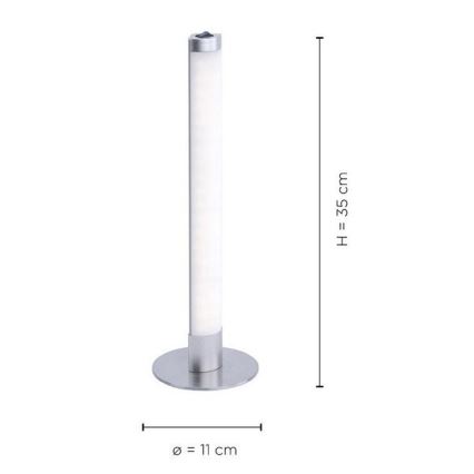 Leuchten Direkt 15272-55 - LED Stolní lampa AMILIA LED/6W/230V