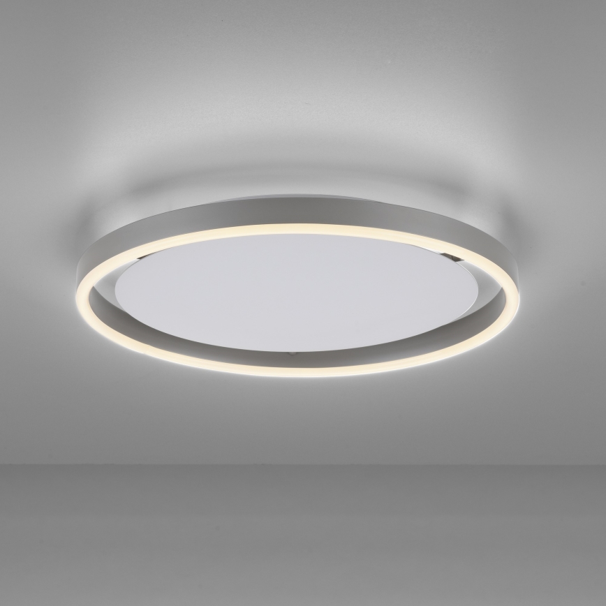 Leuchten Direkt 15391-95 - LED Stmívatelné stropní svítidlo RITUS LED/20W/230V matný chrom