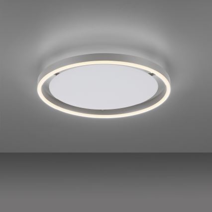 Leuchten Direkt 15391-95 - LED Stmívatelné stropní svítidlo RITUS LED/20W/230V matný chrom