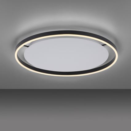Leuchten Direkt 15392-13 - LED Stmívatelné stropní svítidlo RITUS LED/28W/230V černá