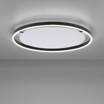 Leuchten Direkt 15392-13 - LED Stmívatelné stropní svítidlo RITUS LED/28W/230V černá