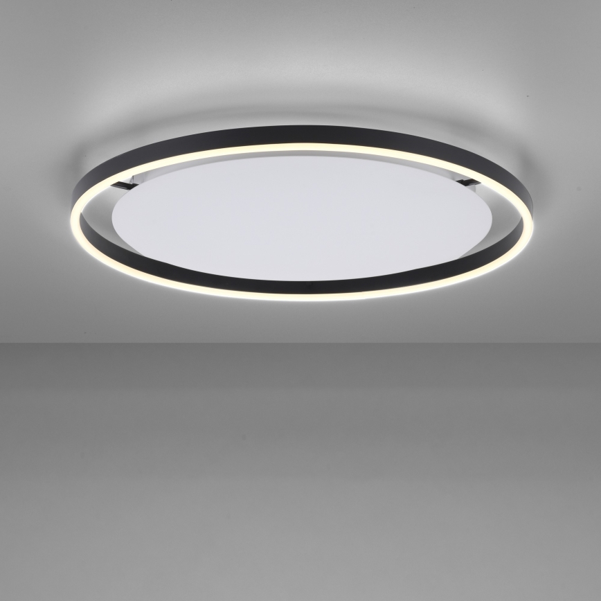Leuchten Direkt 15392-13 - LED Stmívatelné stropní svítidlo RITUS LED/30W/230V černá