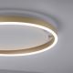 Leuchten Direkt 15392-60 - LED Stmívatelné stropní svítidlo RITUS LED/30W/230V mosaz