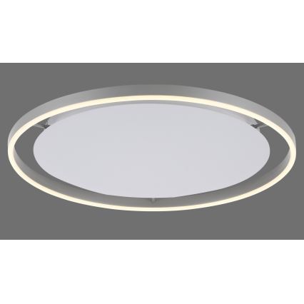 Leuchten Direkt 15392-95 - LED Stmívatelné stropní svítidlo RITUS LED/30W/230V matný chrom