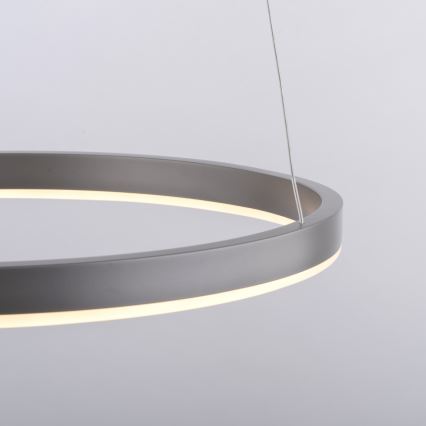 Leuchten Direkt 15393-95 - LED Stmívatelný lustr na lanku RITUS LED/20W/230V matný chrom
