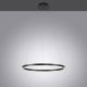 Leuchten Direkt 15394-13 - LED Stmívatelný lustr na lanku RITUS LED/30W/230V černá