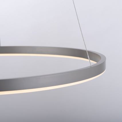 Leuchten Direkt 15394-95 - LED Stmívatelný lustr na lanku RITUS LED/30W/230V matný chrom