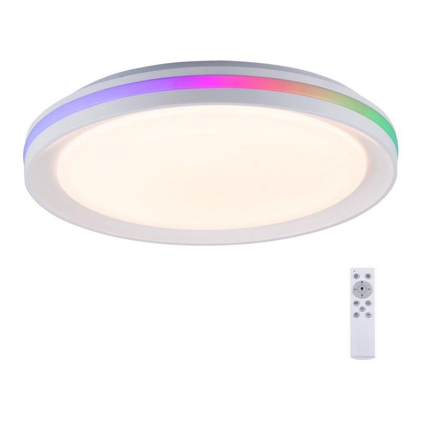 Leuchten Direkt 15544-16 - LED RGB Stmívatelné stropní svítidlo RIBBON LED/15W/230V + dálkové ovládání