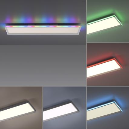 Leuchten Direkt 15557-16 - LED RGB Stmívatelné stropní svítidlo GALACTICA LED/40W/230V + dálkové ovládání