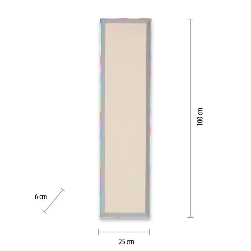 Leuchten Direkt 15557-16 - LED RGB Stmívatelné stropní svítidlo GALACTICA LED/40W/230V + dálkové ovládání