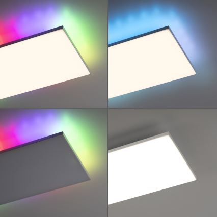 Leuchten Direkt 15562-16 - LED RGB Stmívatelné stropní svítidlo CONRAD LED/35W/230V + dálkové ovládání