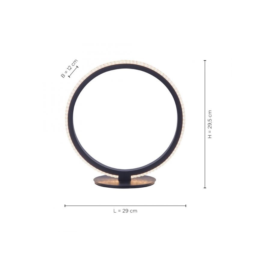 Leuchten Direkt 15612-18 - LED Stolní lampa MUSA LED/11W/230V