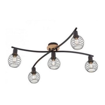 Leuchten Direkt 15925-79 - Přisazený lustr EUGEN 5xE14/40W/230V