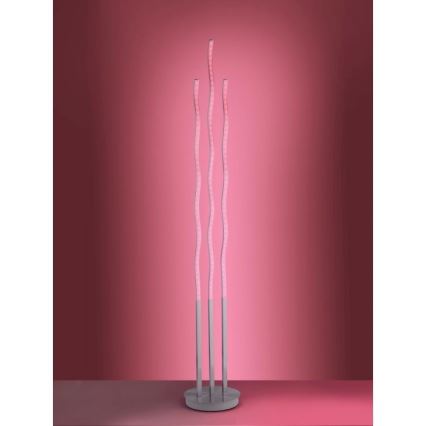 Leuchten Direkt 16268-55 - LED RGB Stmívatelná stojací lampa WAVE LED/31W/230V + dálkové ovládání