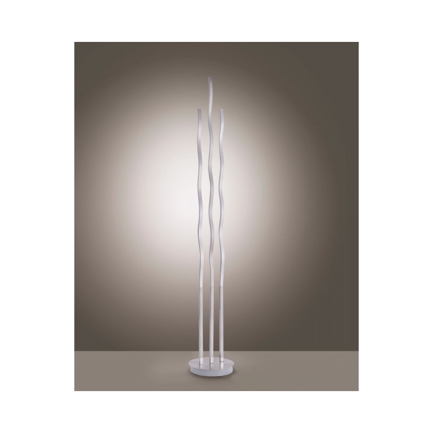 Leuchten Direkt 16268-55 - LED RGB Stmívatelná stojací lampa WAVE LED/31W/230V + dálkové ovládání