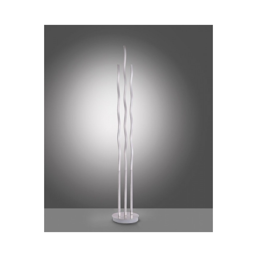 Leuchten Direkt 16268-55 - LED RGB Stmívatelná stojací lampa WAVE LED/31W/230V + dálkové ovládání