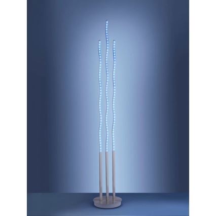 Leuchten Direkt 16268-55 - LED RGB Stmívatelná stojací lampa WAVE LED/31W/230V + dálkové ovládání