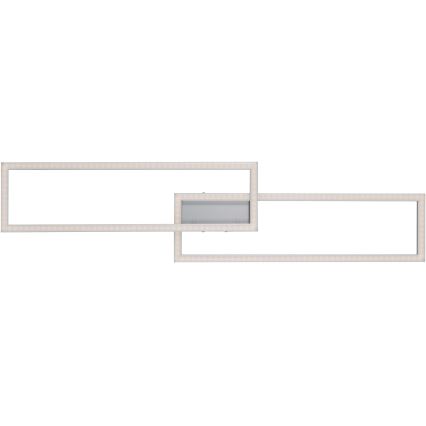 Leuchten Direkt 16430-55 - LED RGBW Stmívatelné stropní svítidlo MAXI 2xLED/18W/230V 2700-5000K matný chrom + dálkové ovládání