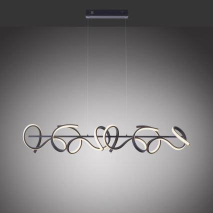 Leuchten Direkt 19033-18 - LED Stmívatelný lustr na lanku CURLS 4xLED/10,2W/230V