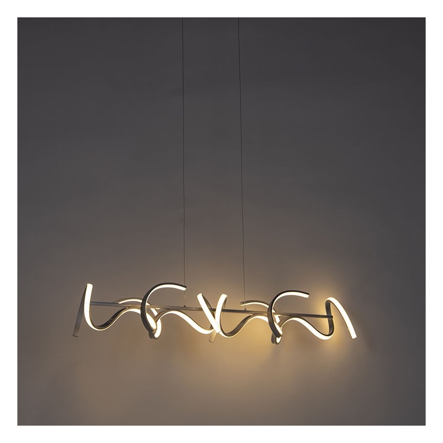 Leuchten Direkt 19033-21 - LED Stmívatelný lustr na lanku CURLS LED/40,8W/230V