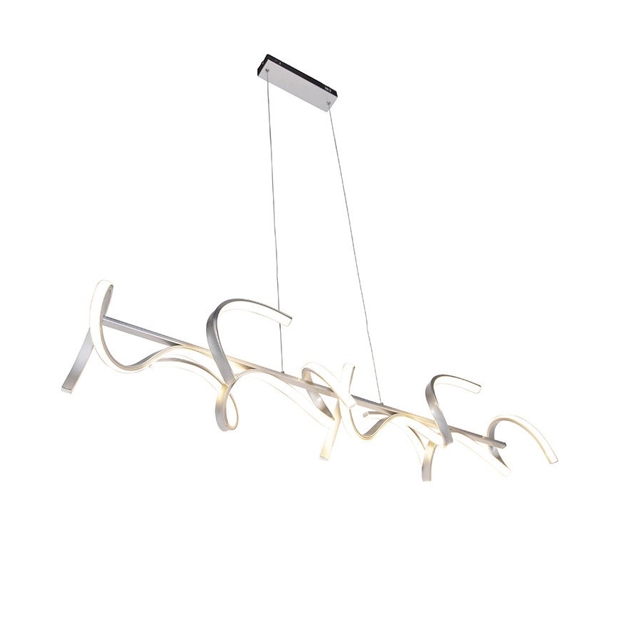 Leuchten Direkt 19033-21 - LED Stmívatelný lustr na lanku CURLS LED/40,8W/230V
