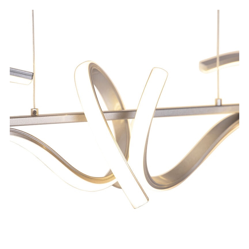 Leuchten Direkt 19033-21 - LED Stmívatelný lustr na lanku CURLS LED/40,8W/230V