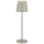 Leuchten Direkt 19250-40 - LED Venkovní stmívatelná nabíjecí stolní lampa EURIA LED/3W/5V IP54 šedá