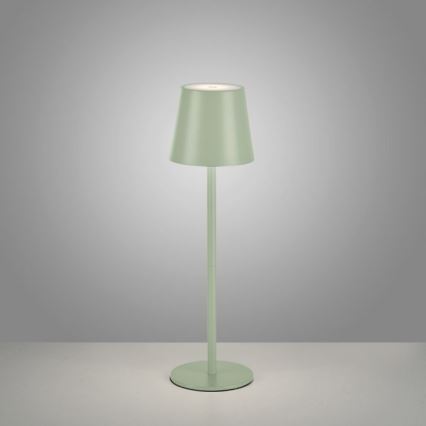 Leuchten Direkt 19250-43 - LED Venkovní stmívatelná nabíjecí stolní lampa EURIA LED/3W/5V IP54 zelená