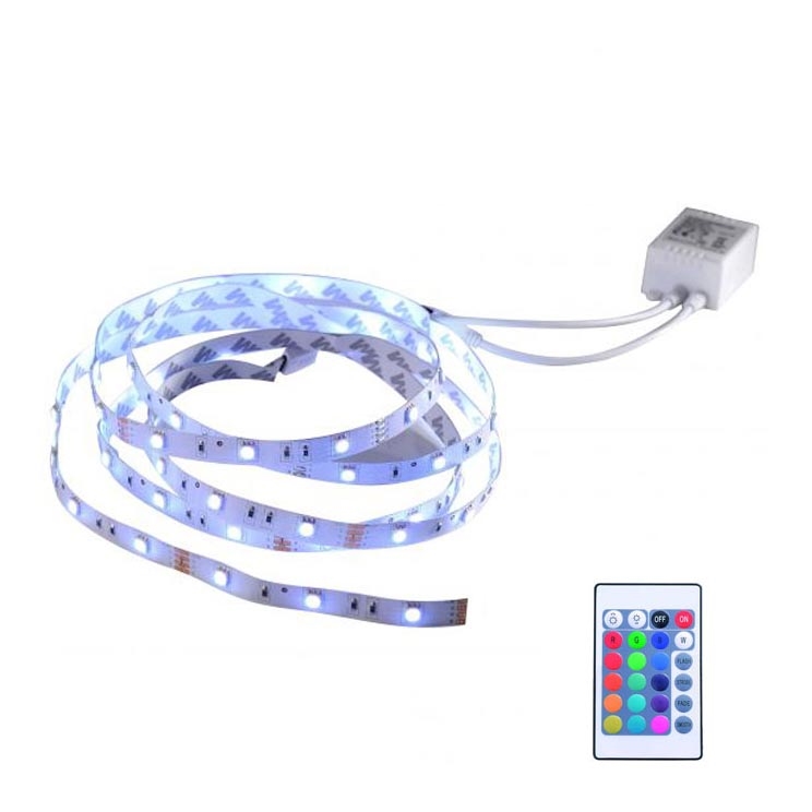 Leuchten Direkt 81209-70 - LED RGB Stmívatelný pásek TEANIA 3m 16,2W/12/230V + dálkové ovládání