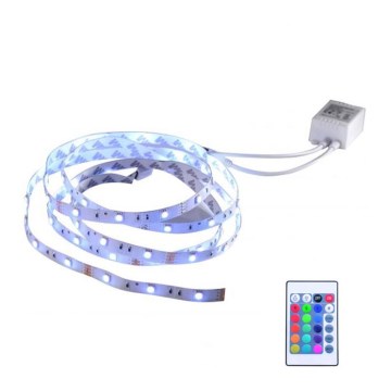 Leuchten Direkt 81215-70 - LED RGB Stmívatelný pásek TEANIA 5m LED/19W/12/230V + dálkové ovládání