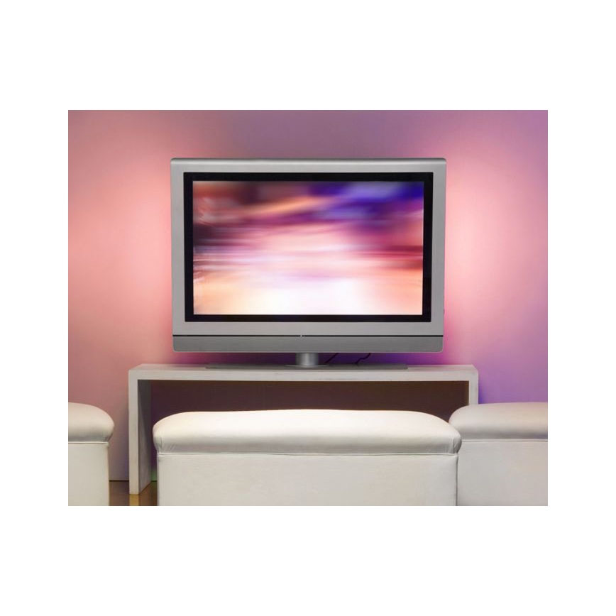 Leuchten Direkt 81215-70 - LED RGB Stmívatelný pásek TEANIA 5m LED/19W/12/230V + dálkové ovládání