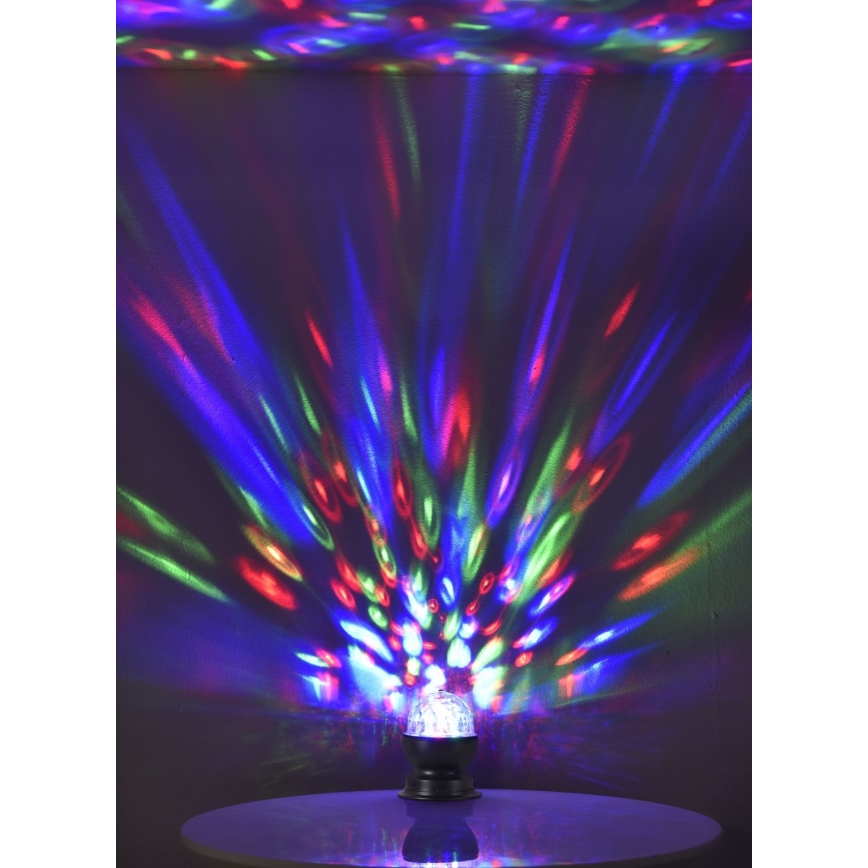 Leuchten Direkt 98035-18 - LED RGB Stolní lampa DISCO LED/3W/230V