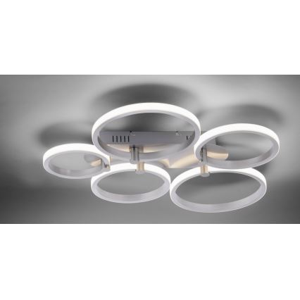 Leuchten Direkt 12112-55 - LED Přisazený lustr JOHANNA 2xLED/11,5W/230V+2xLED/9W+1xLED/7W