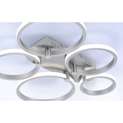 Leuchten Direkt 12112-55 - LED Přisazený lustr JOHANNA 2xLED/11,5W/230V+2xLED/9W+LED/7W