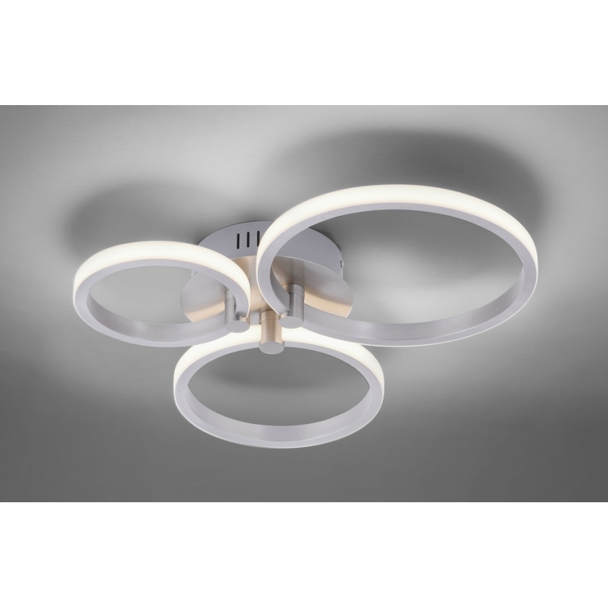 Leuchten Direkt 12110-55 - LED Přisazený lustr JOHANNA LED/4,5W/230V+LED/6W+LED/7,5W